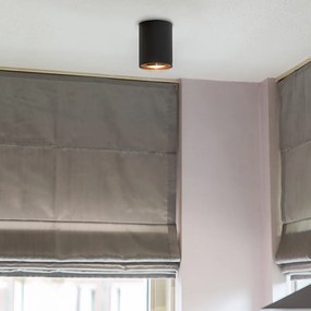 Интелигентен прожектор сив с мед, вкл. GU10 WiFi източник на светлина - Rondoo Up