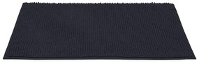 Тъмносин текстилен килим за баня 50x80 cm Chenille – Allstar