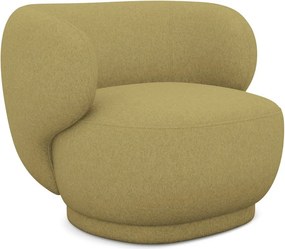 Кресло в цвят горчица Hina – Makamii