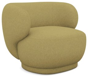 Кресло в цвят горчица Hina – Makamii