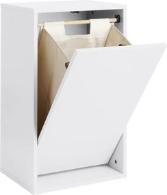 Бял стенен кош за пране Laundry Box – ReCollector