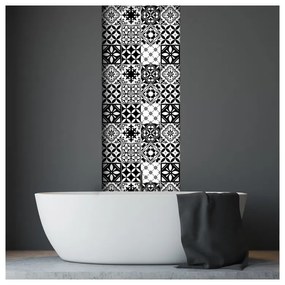 Комплект от 30 стикера за стена Decal Tiles Azulejos , 10 x 10 cm Rosario - Ambiance