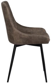 Кафяви трапезни столове в комплект от 2 бр. Sierra – Rowico