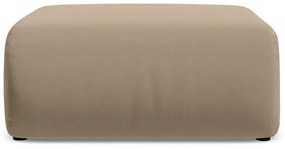 Бежова кадифена табуретка Ekahi – Makamii