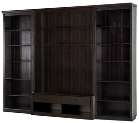 Кафяв TV комплект от от масивен бор 288x223 cm Anita – Støraa