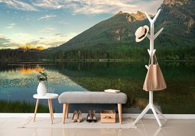 Фототапет – Езеро край планини