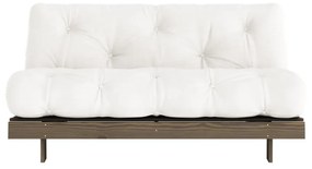 Бял разтегателен диван 160 cm Roots - Karup Design