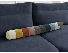 Тъмносин ъглов диван Aden – Bobochic Paris