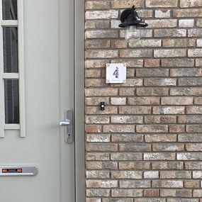 Класически външен стенен аплик черен IP44 - Oxford