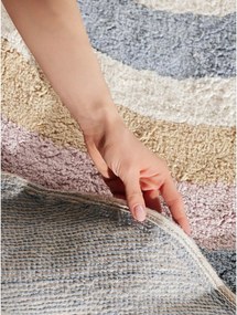 Кремав памучен детски килим подходящ за пране/ръчно изработен 140x200 cm Snuggle Nappi – Hanse Home