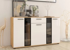 Бюфет Arlington-Пурпурно отворено-Бяло