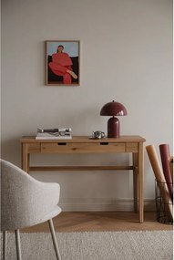 Конзолна маса с дъбов плот в естествен цвят 40x110 cm Garrison – Rowico