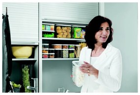 Кутии за храна в комплект от 5 бр. Modula White – Mepal