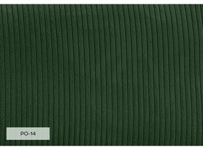 Тъмнозелен разтегателен диван 168 cm Lucky Lucy - Miuform