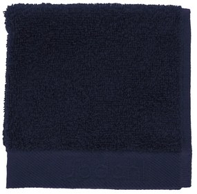 Тъмносиня памучна кърпа от тери 30x30 cm Comfort – Södahl