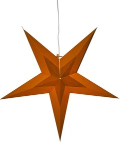 Оранжева коледна украса , ø 60 cm Diva - Star Trading