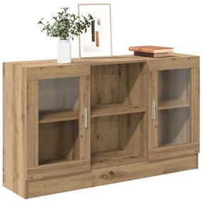 856165 vidaXL Сайдборд, дъб артизан, 120x30,5x70 см, инженерно дърво