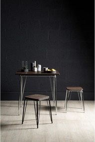 Трапезна маса от масивен бряст ø 80 cm District – Premier Housewares