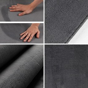 Сив кръгъл килим подходящ за пране ø 160 cm Sky – Ayyildiz Carpets