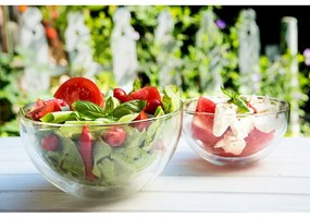 Двойна стъклена купа за сервиране, 500 ml - Vialli Design