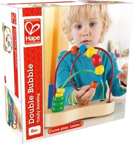 Hape - Броеница с дървена основа малка
