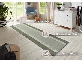 Зелена пътека 80x300 cm Band – Hanse Home