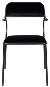 Черни трапезни столове в комплект от 2 броя Alba - Zuiver