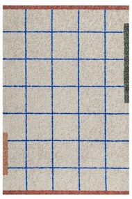 Килим подходящ за пране в цвят слонова кост 55x80 cm Network – Mette Ditmer Denmark