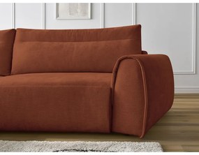 Оранжев ъглов диван Aden – Bobochic Paris