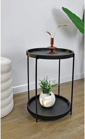 Метална кръгла странична масичка ø 42 cm Herdys – Yes Everyday