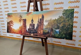 Картина на платно – Статуя на Буда в парк Сукхотай