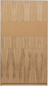 Модулна етажерка за книги с дъбов декор в естествен цвят 110x199 cm Modulair - vtwonen