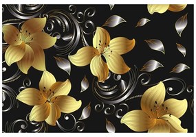 Тапет – Луксозна златна лилия
