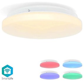 Nedis WIFILAC35WT - LED RGBW Димируема лампа LED/18W/230V 2700-6500K IP44 Wi-Fi