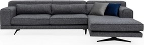 Тъмно сив ъглов диван , десен ъгъл Jivago - Artie