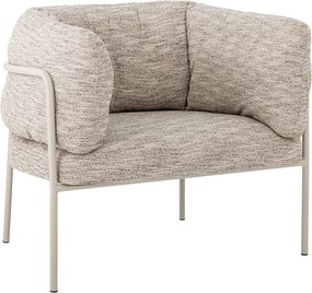 Сиво-бежово кресло Karel – Bloomingville