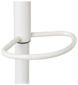 Бели бар столове в комплект от 2 бр. с регулируема височина от имитация на кожа (височина на седалката 72 cm) – Casa Selección