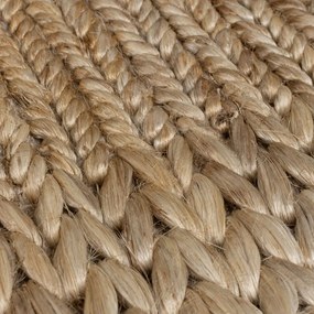 Ръчно изработен килим от кенаф в естествен цвят 120x170 cm Drew Border – Flair Rugs