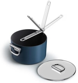Касерола с капак с керамично покритие подходящо за индукционен котлон Space – Joseph Joseph