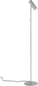 Подова лампа в сребрист цвят (височина 150 cm) Paris – House Nordic