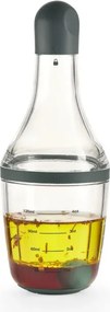 Бутилка за дресинг Lekue 1009489, 200 мл, Ø7.2x19.1 см, Стъкло, +4°C / +80°C, Сив