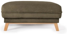 Зелена табуретка от рипсено кадифе Tori – Bonami Selection