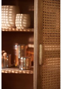 Кафяв скрин от мангово дърво 90x160 cm Nipas - Light &amp; Living