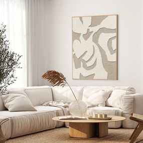 3D картина с включена рамка/акустична 90x120 cm Soft Embrace 1 – Malerifabrikken