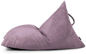 Лилав детски пуф от рипсено кадифе Razzy – SLOWDOWN