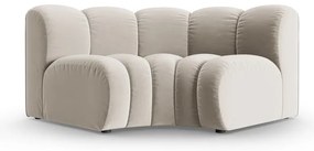 Кремав кадифен модул за диван (променлив) Lupine – Micadoni
