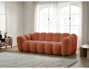 Диван от прежда с примки от букле в тухлен цвят 232 cm Hippolyte – Bobochic Paris