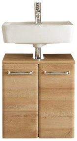 Стенен шкаф без мивка от декор от дъб в естествен цвят 53x60 cm Quickset 318 – Pelipal