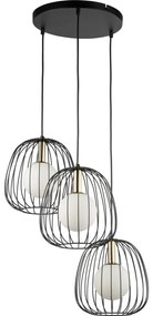 Пендел BELL 3xG9/12W/230V черен/златист