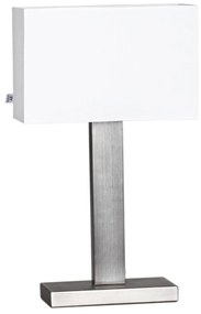ByRydens 4002680-6524 - Настолна лампа PRIME 1xE27/5W/230V бяла/матов хром